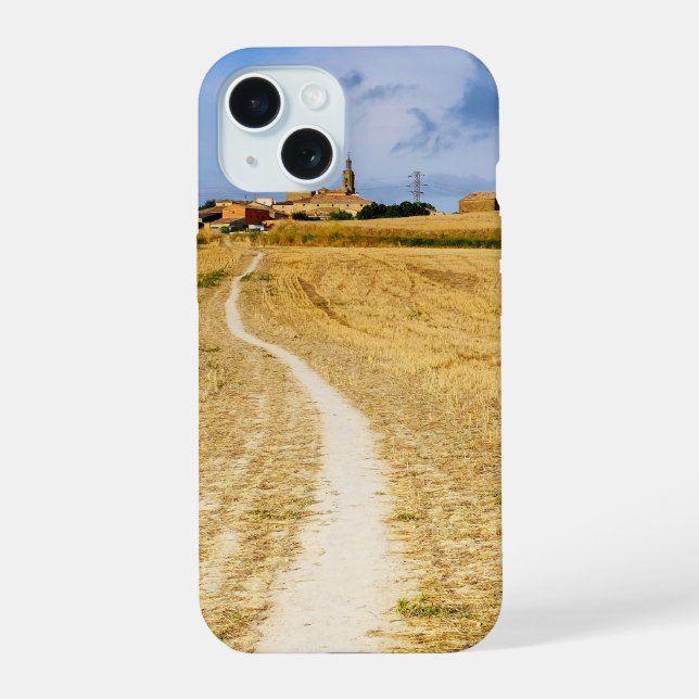 Coque iPhone 15 Route vers Sansol (Verso)