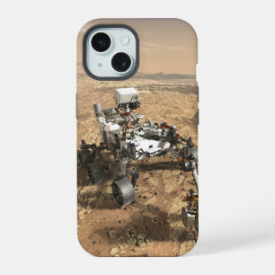 Coque iPhone 15 Rover Mars 2020 à la surface de Mars.
