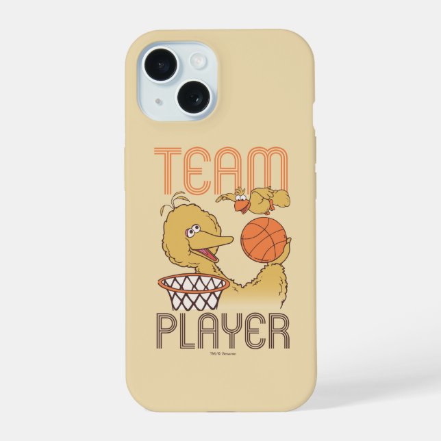 Coque iPhone 15 Rue Sesame | Oiseau Oiseau Équipe (Verso)