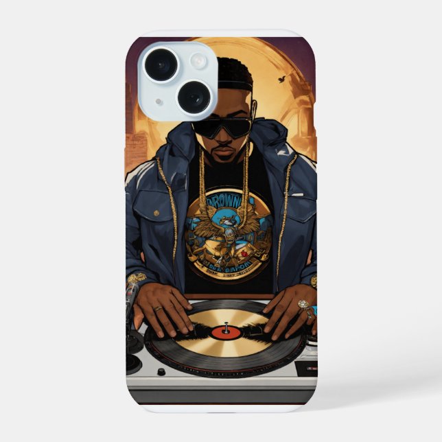 Coque iPhone 15 Rythme & Vibes (Verso)
