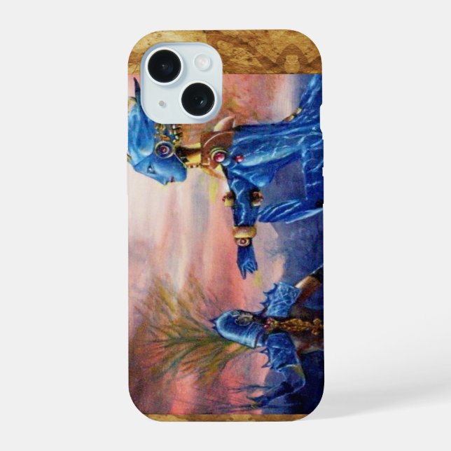 COQUE iPhone 15 SAINT GEORGE ET DRAGON ALIEN (Verso)