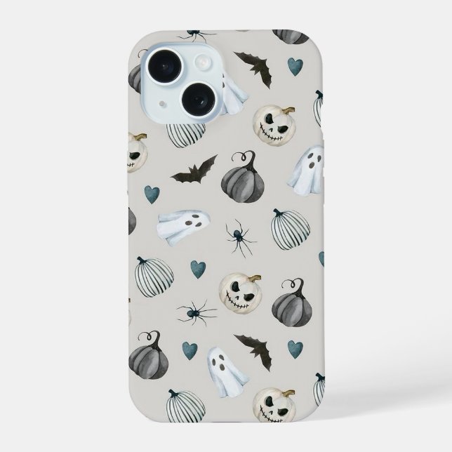 Coque iPhone 15 Saison effrayante (Verso)