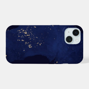 Coque iPhone 15 Satellite La Nuit Les Lumières De L'Australie.