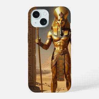 Coque iPhone 15 Sekhmet – Déesse de guerre à tête de lion1