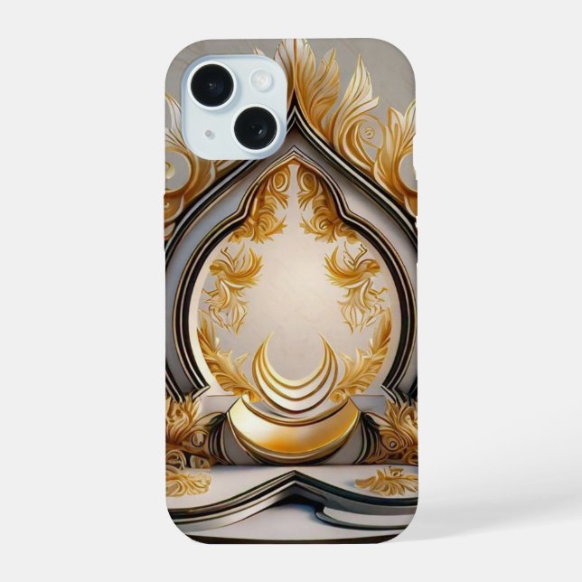 Coque iPhone 15 "Sérénité pleine conscience trouvée" (Verso)