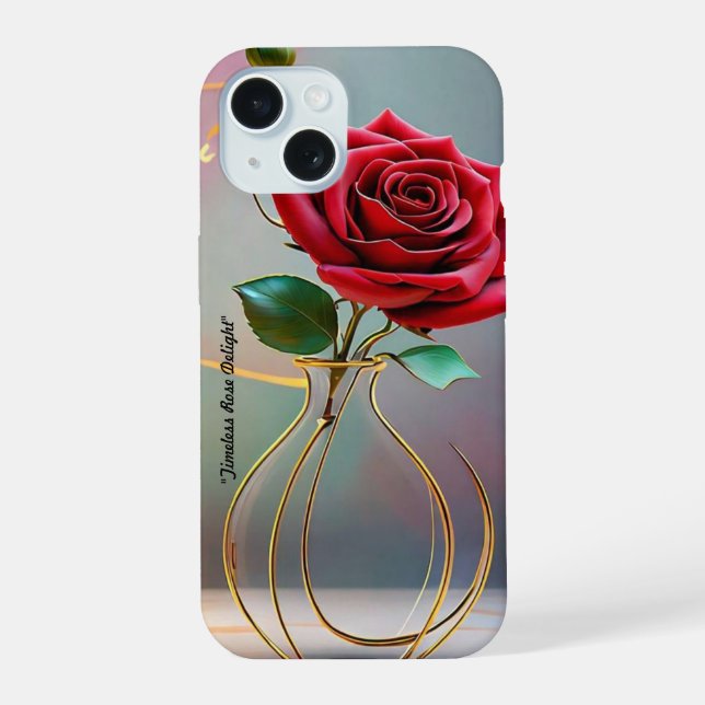 Coque iPhone 15 "Sérénité Trouvée" (Verso)