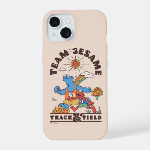 Coque iPhone 15 Sesame Street Équipe Sesame Athlétisme