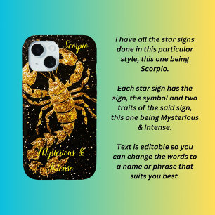 Coque iPhone 15 Signe astrologique Scorpion