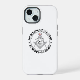 Coque iPhone 15 Signe de la franc-maçonnerie Canada
