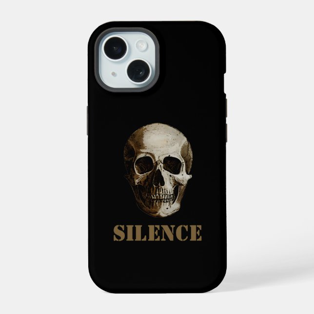 Coque iPhone 15 Silence (Verso)