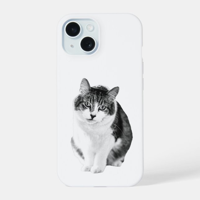 Coque iPhone 15 Silhouette Douce et Confortable (Verso)