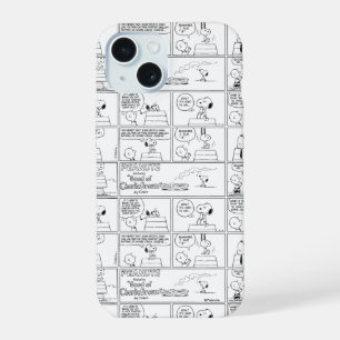 Coque iPhone 15 Snoopy & Charlie Brown   Muffin anglais