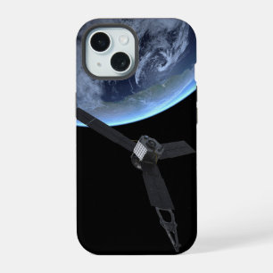 Coque iPhone 15 Sonde spatiale Juno durant son survol de la Terre