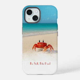 Coque iPhone 15 Soyez doux, mordez fort — Boîtier robuste pour iPh