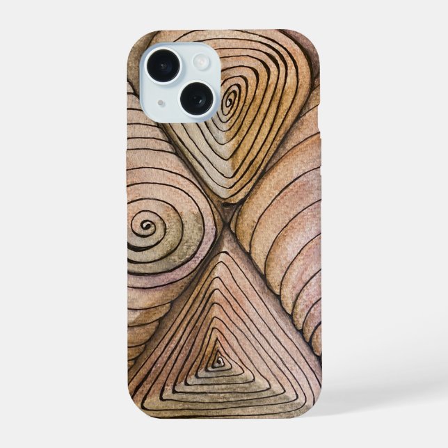 Coque iPhone 15 Spirale (Verso)