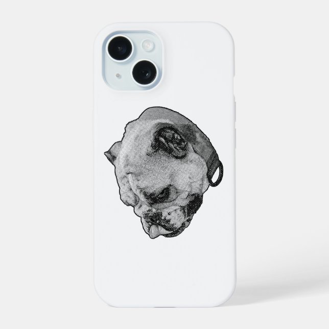Coque iPhone 15 Steady Bulldog Mood (Verso)