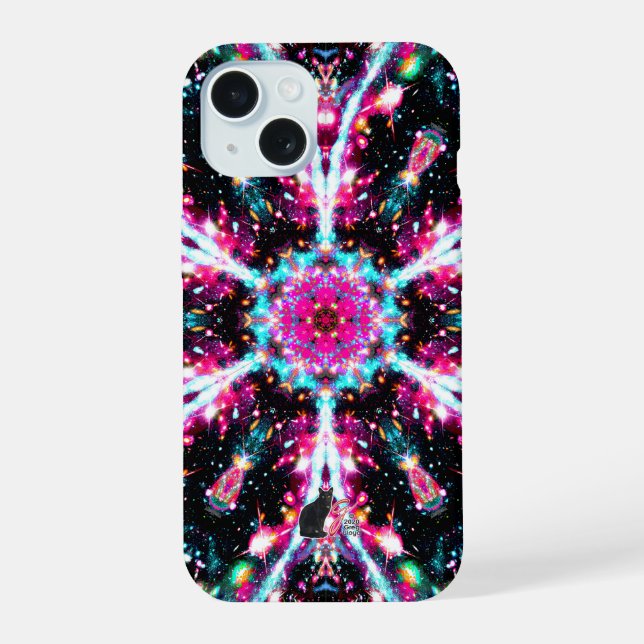 Coque iPhone 15 Stellar Kaleid (Verso)