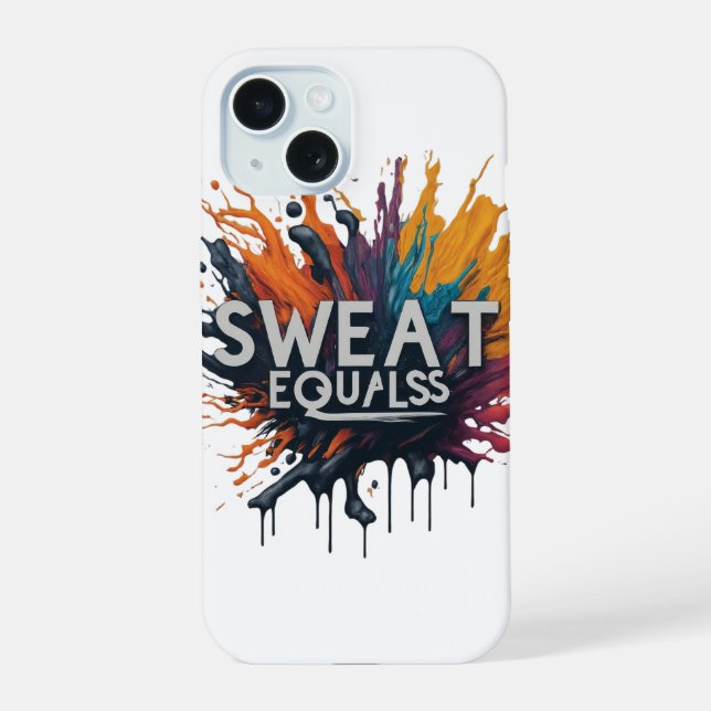 Coque iPhone 15 sueur égale (Verso)