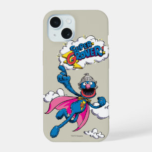 Coque iPhone 15 Super Grover de collection