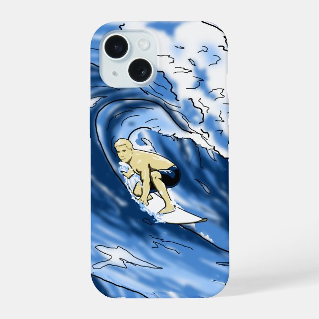 Coque iPhone 15 Surf (Verso)