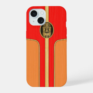 Coque iPhone 15 Surf Retro Tiki
