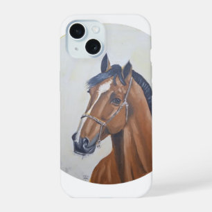 Coque iPhone 15 T-Shirt Portrait de Cheval Majestueux