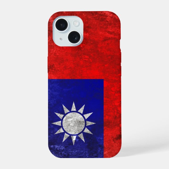 Coque iPhone 15 Taïwan (Verso)