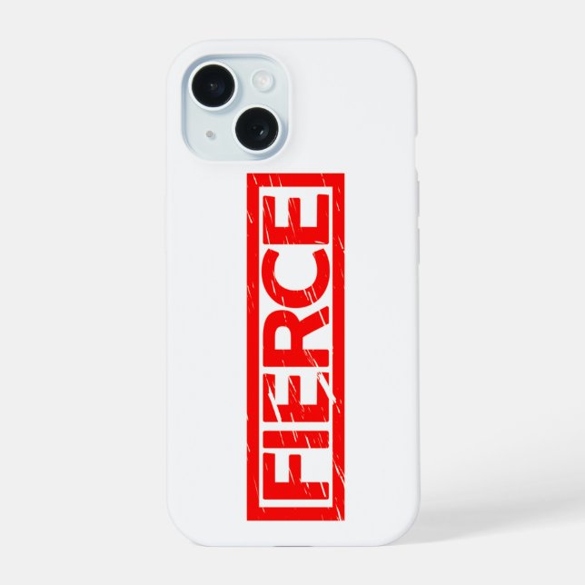 Coque iPhone 15 Tampon à fibre (Verso)