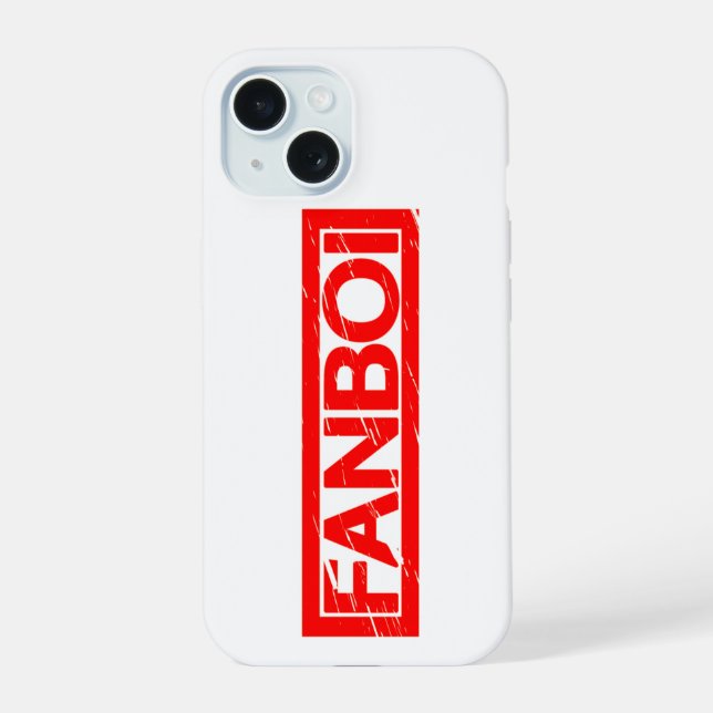 Coque iPhone 15 Tampon Fanboi (Verso)