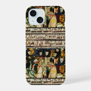 Coque iPhone 15 TAPESTRE BAYEUX 1066 Mort du roi Harold
