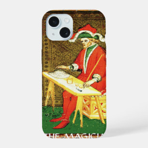COQUE iPhone 15 TAROTS RENAISSANCE ANTIQUE 1 / LE MAGICIEN