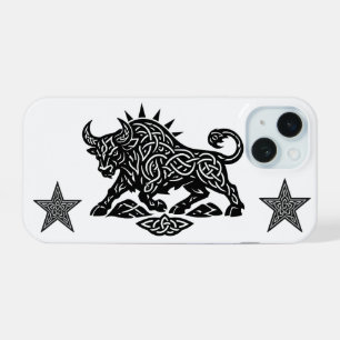Coque iPhone 15 Taurus Sceau du Taureau — Tatouage Zodiaque Terrie