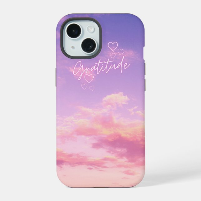 Coque iPhone 15 Téléphone cause attitude (Verso)