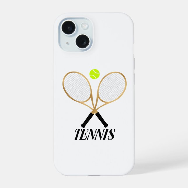 Coque iPhone 15 Tennis (Verso)
