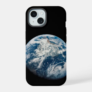 Coque iPhone 15 Terre prise du vaisseau spatial Aollo 8.