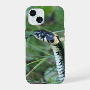 Coque iPhone 15 Tête de serpent
