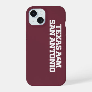 Coque iPhone 15 Texas A&M San Antonio