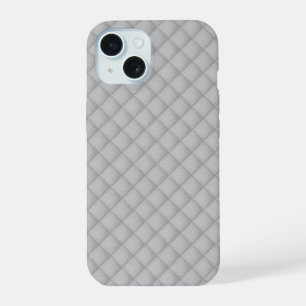 Coque iPhone 15 Texture blanche élégante et stylée