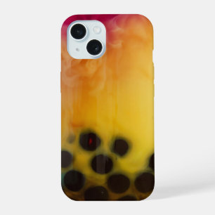 Coque iPhone 15 Thé à bulles coloré cool