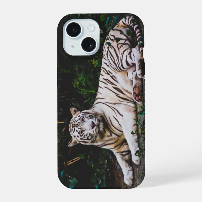 Coque iPhone 15 Tigre (Verso)