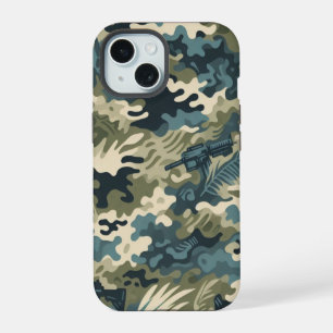 Coque iPhone 15 Timber Duck Camo Classic patern