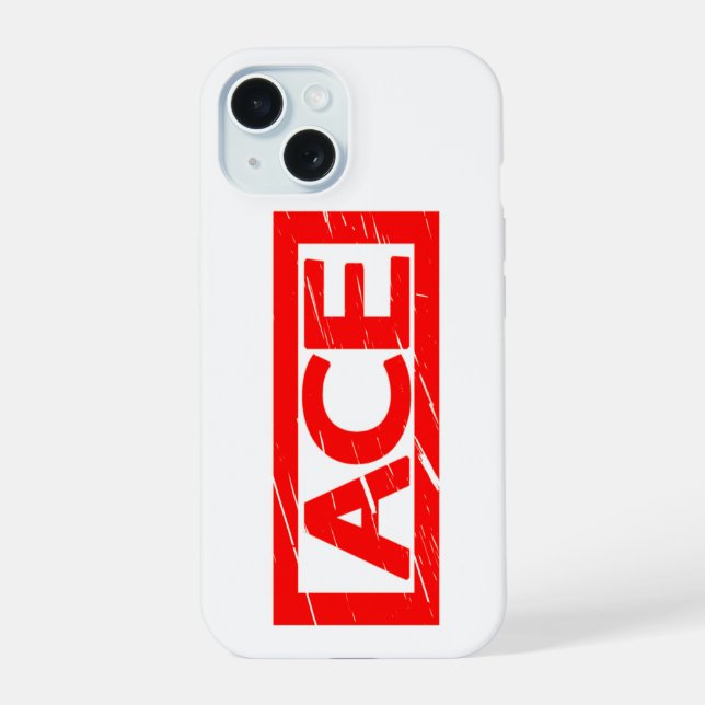 Coque iPhone 15 Timbre As (Verso)