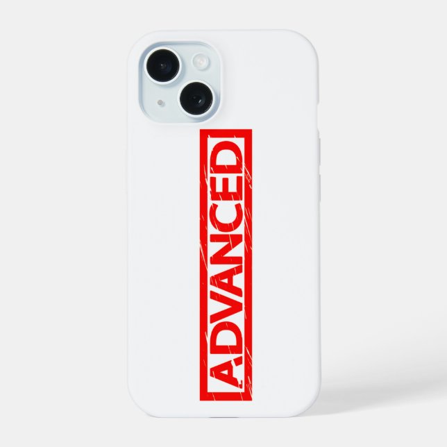Coque iPhone 15 Timbre avancé (Verso)