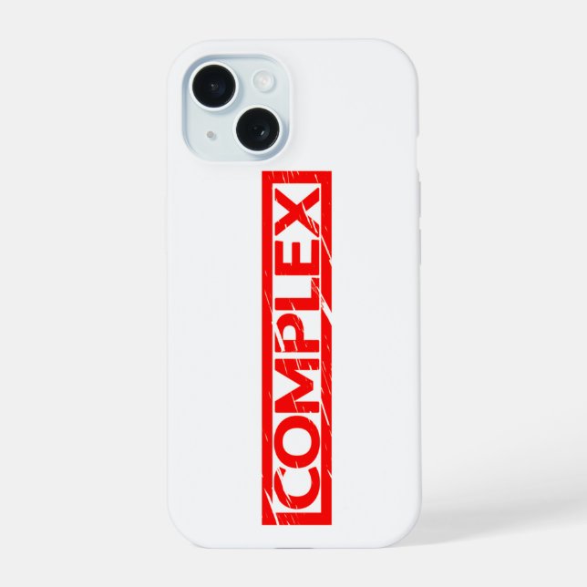 Coque iPhone 15 Timbre complexe (Verso)