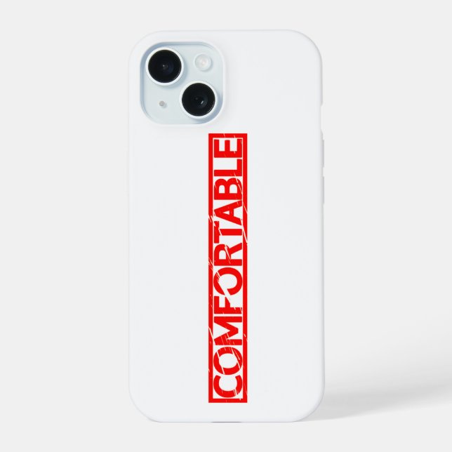 Coque iPhone 15 Timbre confortable (Verso)