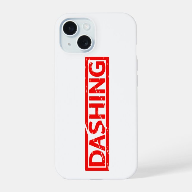 Coque iPhone 15 Timbre de caissage (Verso)