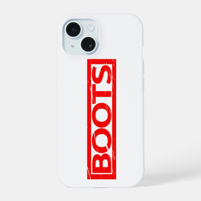 Coque iPhone 15 Timbre de démarrage (Verso)