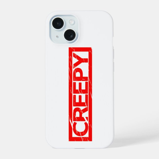 Coque iPhone 15 Timbre déplaisant (Verso)