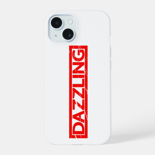 Coque iPhone 15 Timbre éblouissant (Verso)