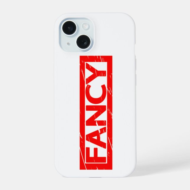 Coque iPhone 15 Timbre élégant (Verso)